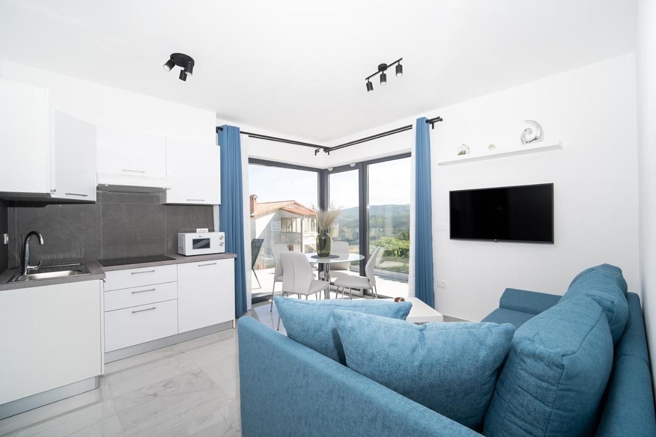 Villa Apartments Lela Rabac Kültér fotó