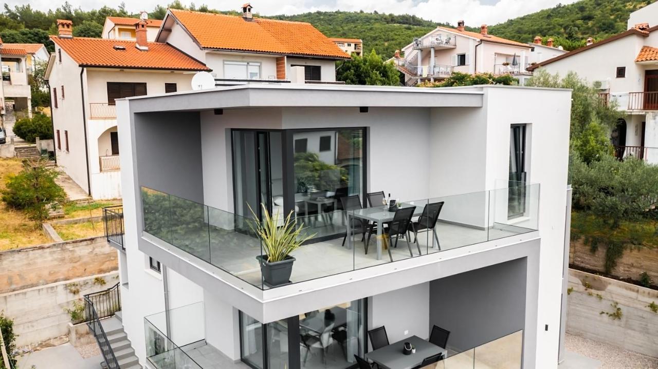 Villa Apartments Lela Rabac Kültér fotó