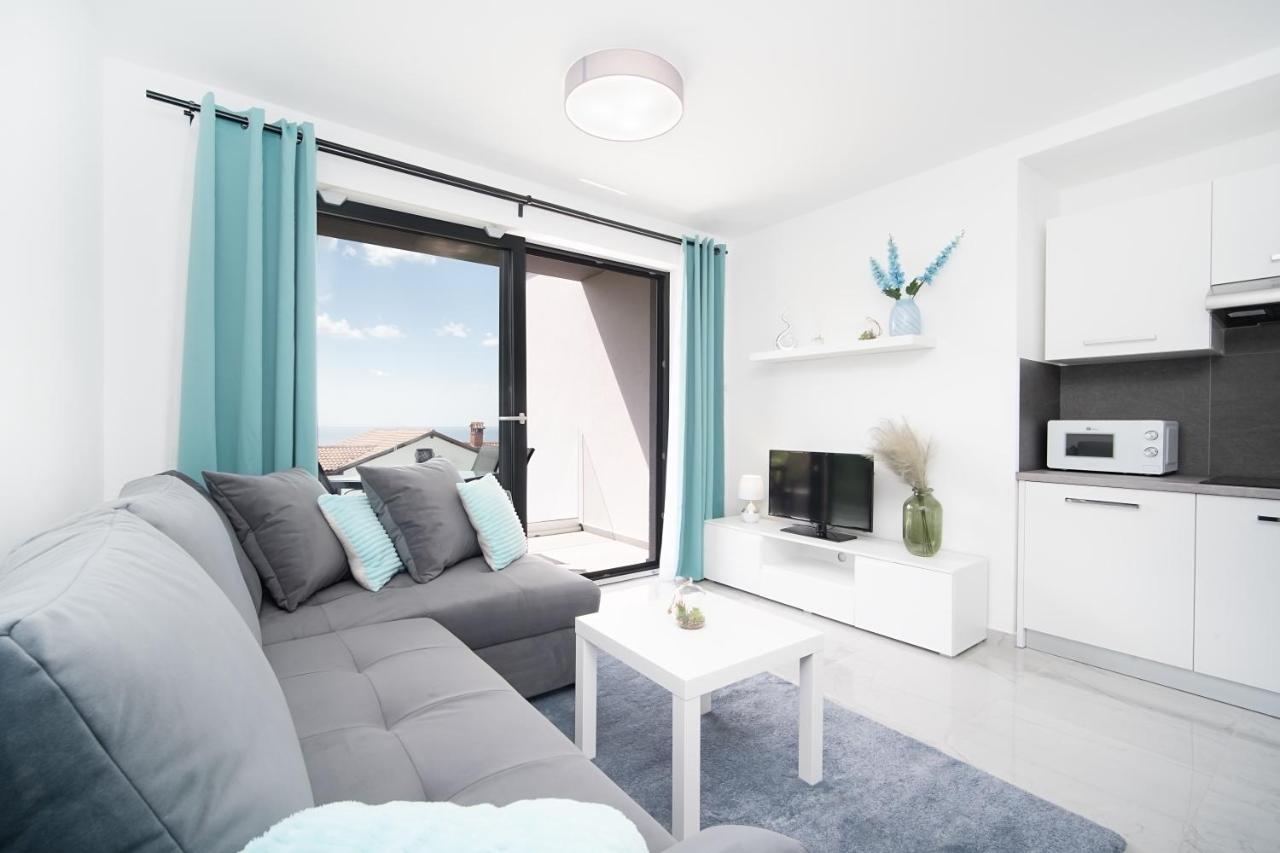 Villa Apartments Lela Rabac Kültér fotó